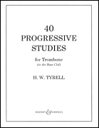 40 PROGRESSIVE STUDIES TROMBONE / BARITONE BC cover